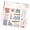 5, variant on 15Sheets Antique Paper Sticker Decorative Scrapbooking Sticker For Notebook Journals Card Making Craft Embellishments