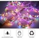 thumbnail image 3 of Guirnalda de luces LED para decoración navideña de sala de estar, guirnalda de hadas con ganchos, control remoto, USB, 300, 3 of 4