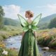thumbnail image 5 of Elven Butterflys Wing Thin Cicada-Wing Wing Set Festival Party Performance Props, 5 of 7