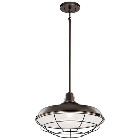 Kichler Lighting - One Light Outdoor Pendant/Semi Flush Mount - Pendant/Semi