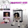 thumbnail image 6 of Magotan Screaming Animated Halloween Decorations, Outdoor Indoor Hanging Spooky Halloween Decoration, Scary Ghost Cage with Motion Sensor, 6 of 7