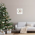 thumbnail image 2 of Stupell Industries Merry & Bright Bunny Wreath Graphic Art White Framed Art Print Wall Art, Design by Livi Finn, 2 of 7