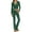 Army Green, variant on Casual 2 Piece Outfits for Women, Women's Fall and Winter Knitted Hooded High Waisted Long Sleeved Pants Two-Piece Set New Two Piece Set for Women Casual Black L