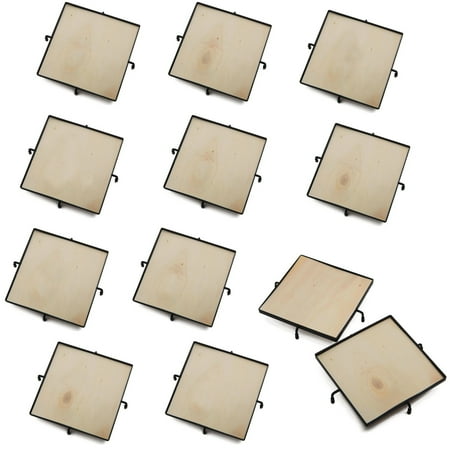 Black Square Trivet, 6" (Pack of 12)