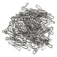 thumbnail image 3 of Yimiti 100Pcs Fishing Tackle Stainless Steel Rig Clips Hanging Snap Weight Bait Swivels,6#, 3 of 9