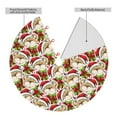 thumbnail image 2 of Sikiie Christmas Hat bear 30-48 inches {designName} Print Christmas Tree Skirt Snowman Xmas Tree Skirt with Edge Christmas Decorations for Holiday Party-36", 2 of 7