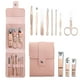 thumbnail image 1 of Manicure Set 11 in 11 Nail Clipper Set, Nail and toenail Clippers, Travel Kit (Pink), 1 of 5