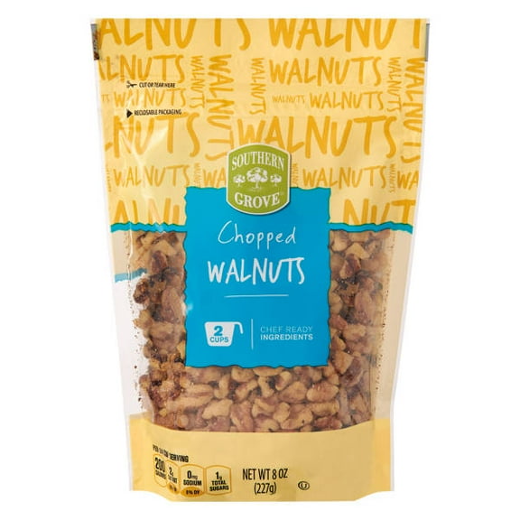 Chopped Walnuts, 8 oz- Pack of 5