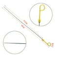 thumbnail image 5 of NS Stainless Steel 7.3L Engine Oil Dipstick Indicator F4TZ-6750-DA for Ford F-250 & F-350 Super Duty 1988-1994, F-Series Super Duty 1990-1994, For Vehicles With 7.3L Diesel Engines Only!, 5 of 5