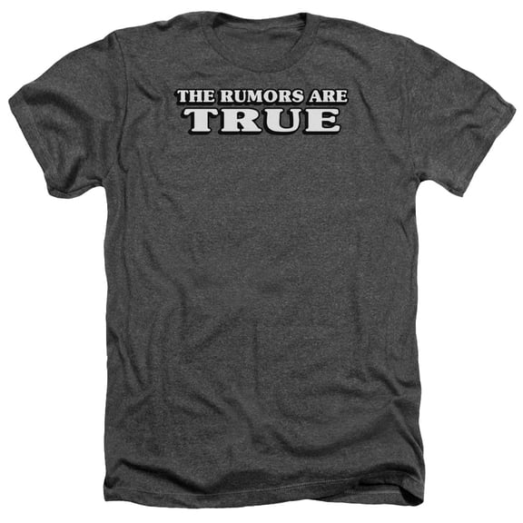 - Rumors Are True - Heather Short Sleeve Shirt - Medium