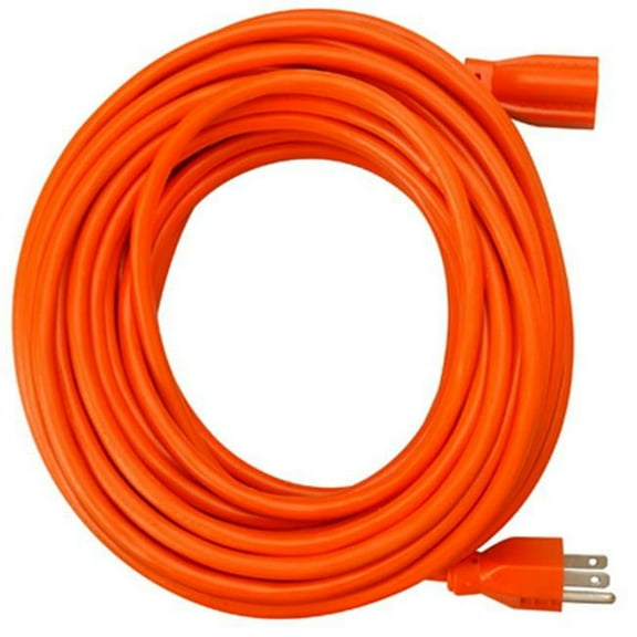 02307ME 25 ft. Orange Round Vinyl Extension Cord