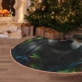 thumbnail image 5 of Sikiie Realistic Style Colorful Wolf Nativity Christmas Tree Skirt, Jesus Christian Winter Holiday Tree Mat Decoration(30-48IN)48", 5 of 6