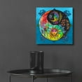 thumbnail image 6 of Epic Art 'Yin Yang - Sun and Moon' by Dean Russo, Acrylic Glass Wall Art, 12"x12", 6 of 8