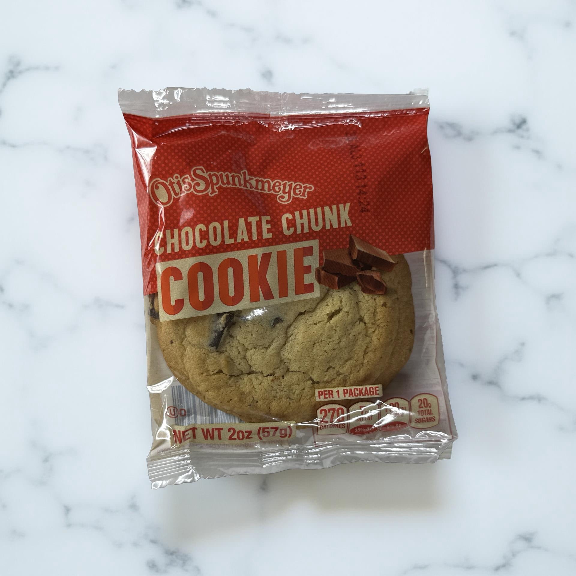 Otis Spunkmeyer Individually Wrapped Chocolate Chunk 2 Oz. Cookies | 12 Pack