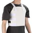 thumbnail image 1 of Sternum Support Brace Breathable Sternum And Thorax Support Ribs Chest Brace Broken Rib Belt Chest Support Brace For Intercostal Muscle Strain, 1 of 5
