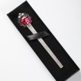 thumbnail image 4 of Peony Vintage Silver Lace-Edged Bookmark: a Gift for Readers and Book Lovers, 4 of 5