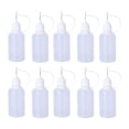 thumbnail image 2 of arctrm 10 Pieces Precision Spout Bottle Set Pin Tip Squeeze Bottles Empty Quilling Glue 30ml, 2 of 8