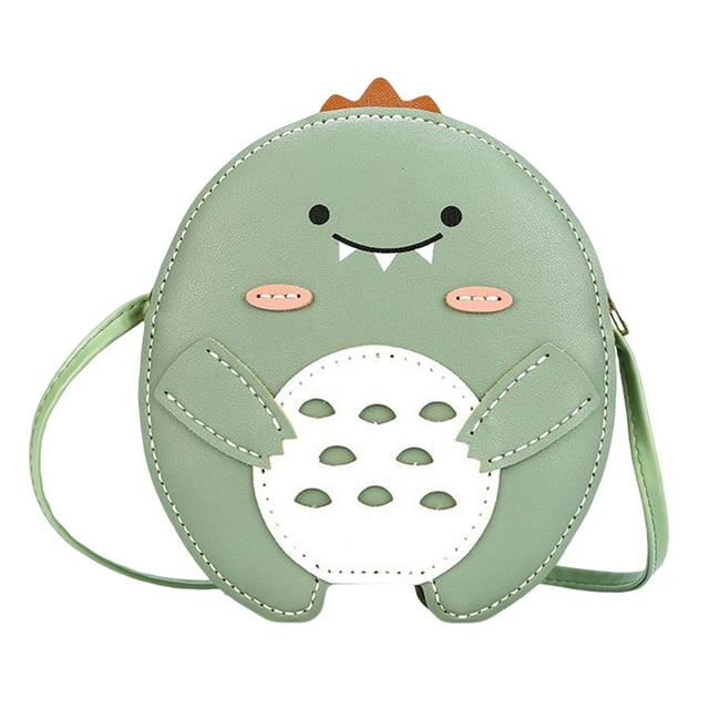 Material para hacer bolsos DIY: Bolso tejido con forma de dinosaurio, bolso de mano tejido a mano para niños y adultos 20cmx18cmx5cm