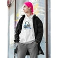 thumbnail image 2 of Music Is Life Design Hoodie Women -Image by Shutterstock, Female XX-Large, 2 of 4