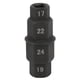 thumbnail image 2 of Herramienta De Eje Hexagonal, 17/19/22/24 Mm, Enchufe Hexagonal, Reemplazo De Resistencia Al Impacto Negro Para R6 Para Rueda Delantera De Motocicleta, 2 of 7