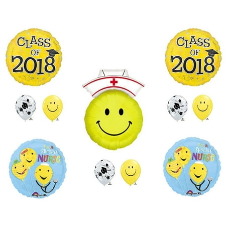 class 2018 nursing graduation pinning celebration balloon