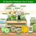 thumbnail image 2 of Aqua Elegante Luxury Spa Gift Set - Premium Bath Kit With Green Tea & Lemongrass, 2 of 10