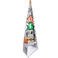 thumbnail image 5 of Friends Oversized Kids Towel with Hanging Loop, Cotton, Gray, Warner Bros, 5 of 5