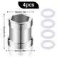 thumbnail image 3 of Scienceny Acoplador de grifo duradero construido para durar Garantía sin fugas Conector adaptador de grifo Conector de grifo Herramientas y ferretería, 3 of 6