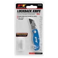 thumbnail image 2 of Performance Tool 20205 Folding Utility Knife with Blade Locking Mechanism, Key Chain, and 5 Bonus Blades for Versatile Cutting, 2 of 2