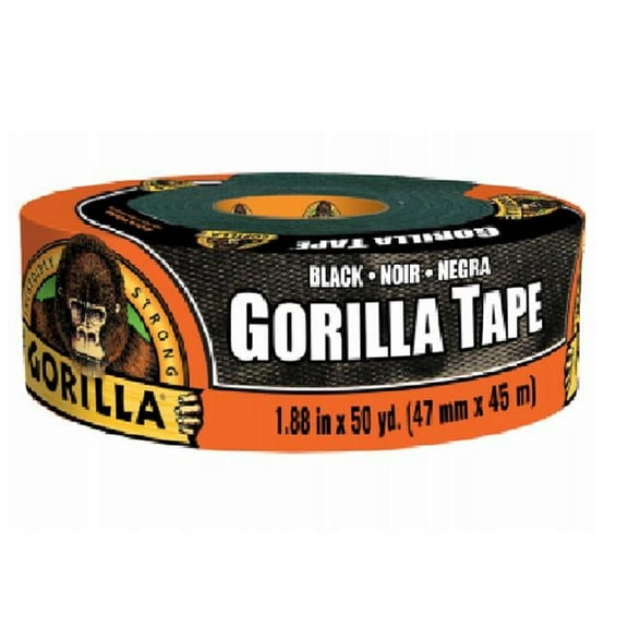 Gorilla Glue  50 Yard Heavy-Duty Duct Tape, Black