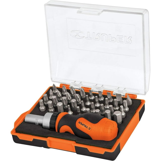 DESARMADOR TIPO MATRACA 37 PZAS TRUPER Truper 178/45