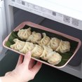 thumbnail image 6 of RuiJiao Rectangular Dinner Plates, Reusable Durable Lightweight Salad Plate for Fruits, Snack, Pasta, Cake, Dessert, Dishes, 6 of 8