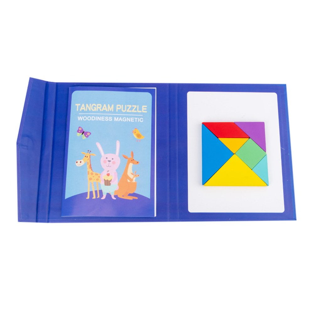 Kids Multifunctional Tangram Magnetic Puzzle Magnetic Puzzle Toy