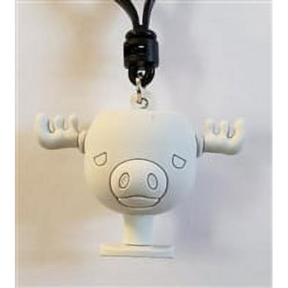 Monogram WB Christmas Figural Bag Clip - Glass Moose Mug