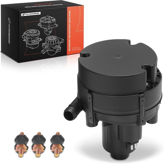 A-Premium Secondary Air Injection Smog Pump Compatible with Mercedes-Benz C55 E63 S55 AMG, S600, CL600, S65 CLS63 CLS55 SL63 SL65 SL55 SLK55 R63 CL65 CL65 CL55 CLK63 CLK55 G55 AMG