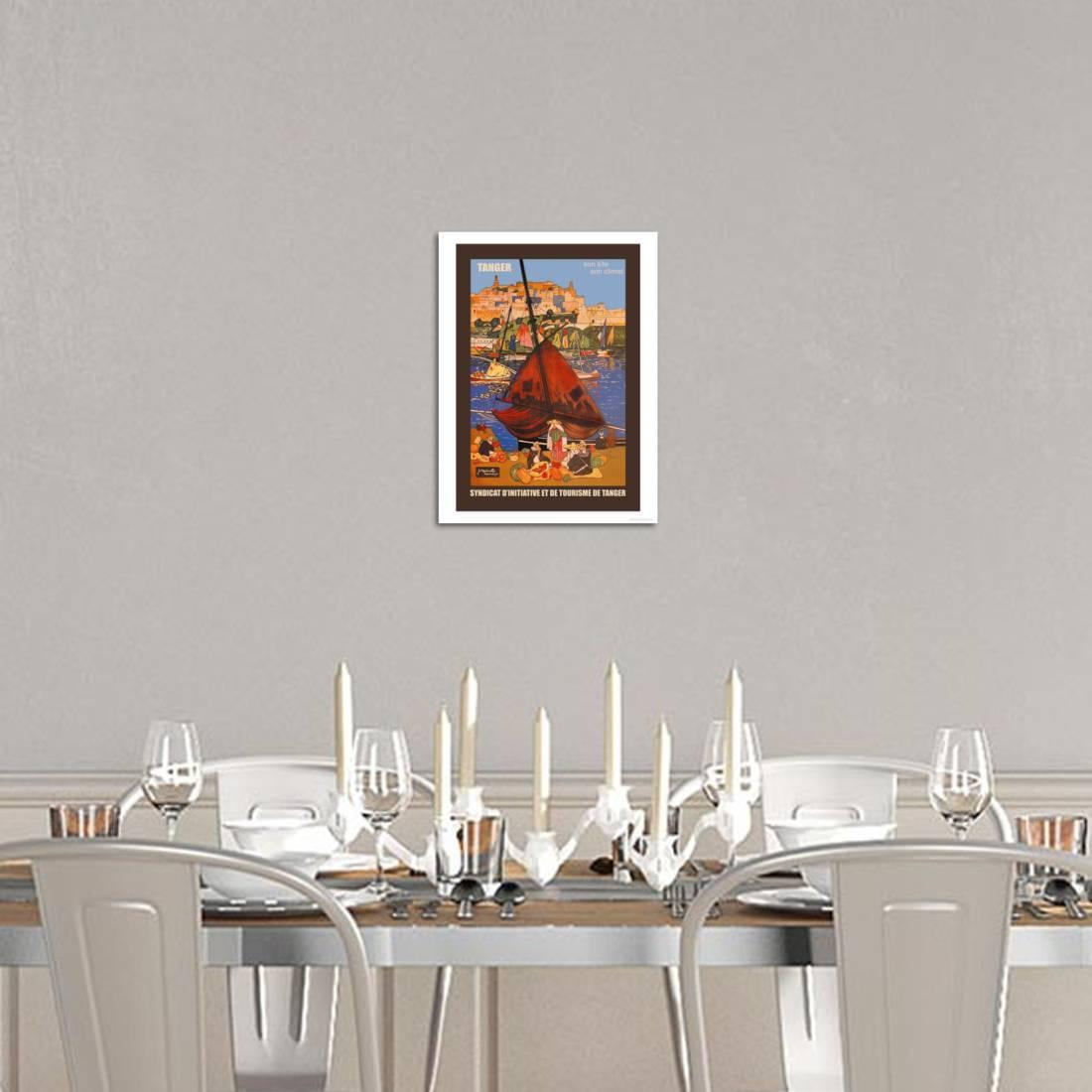 Tangier Son Site Son Climat Transportation Unframed Art Print Wall Art By Jacques Majorelle Walmart Com Walmart Com