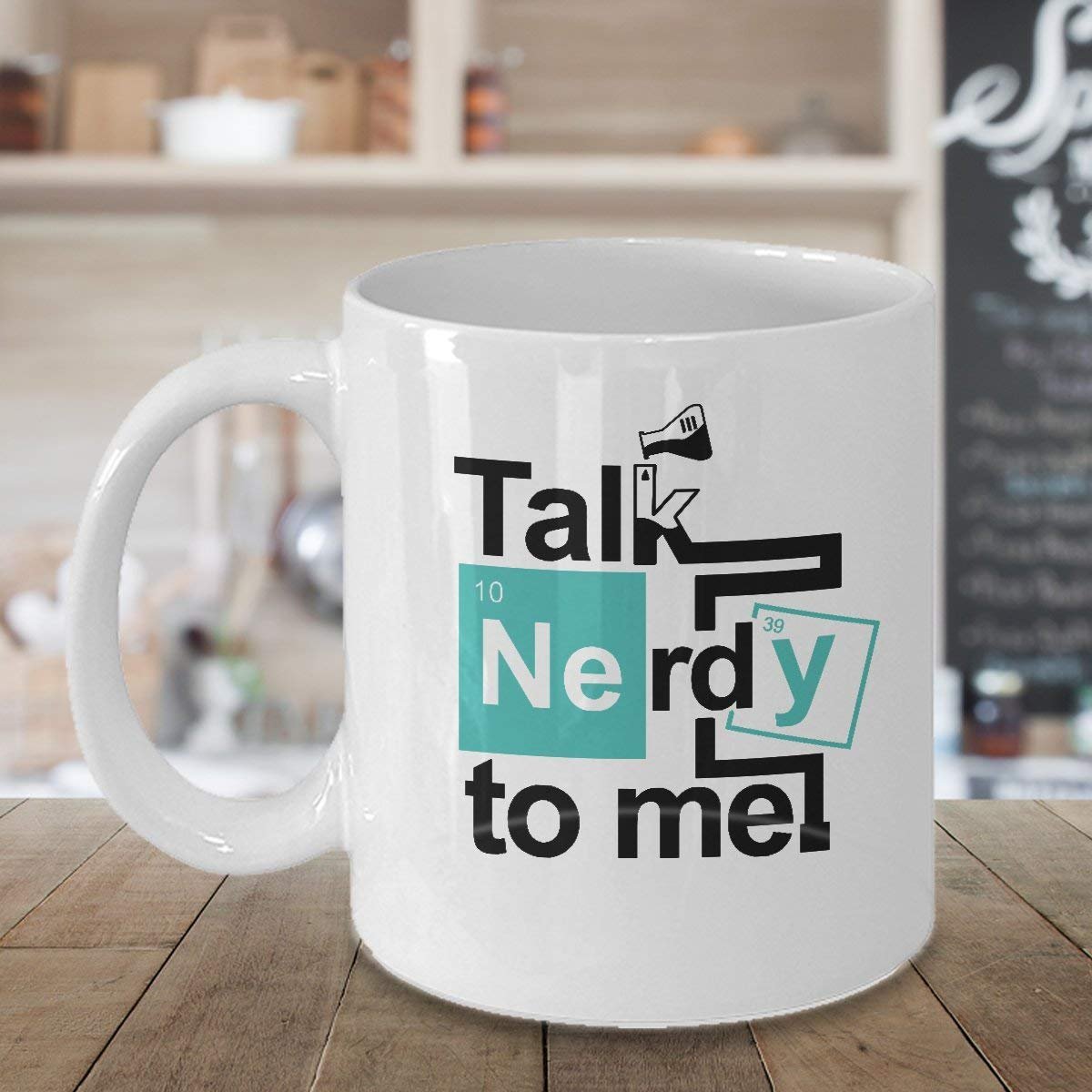 Talk Nerdy To Me Funny Science & Math Geek Gift Mug - image 3 of 4