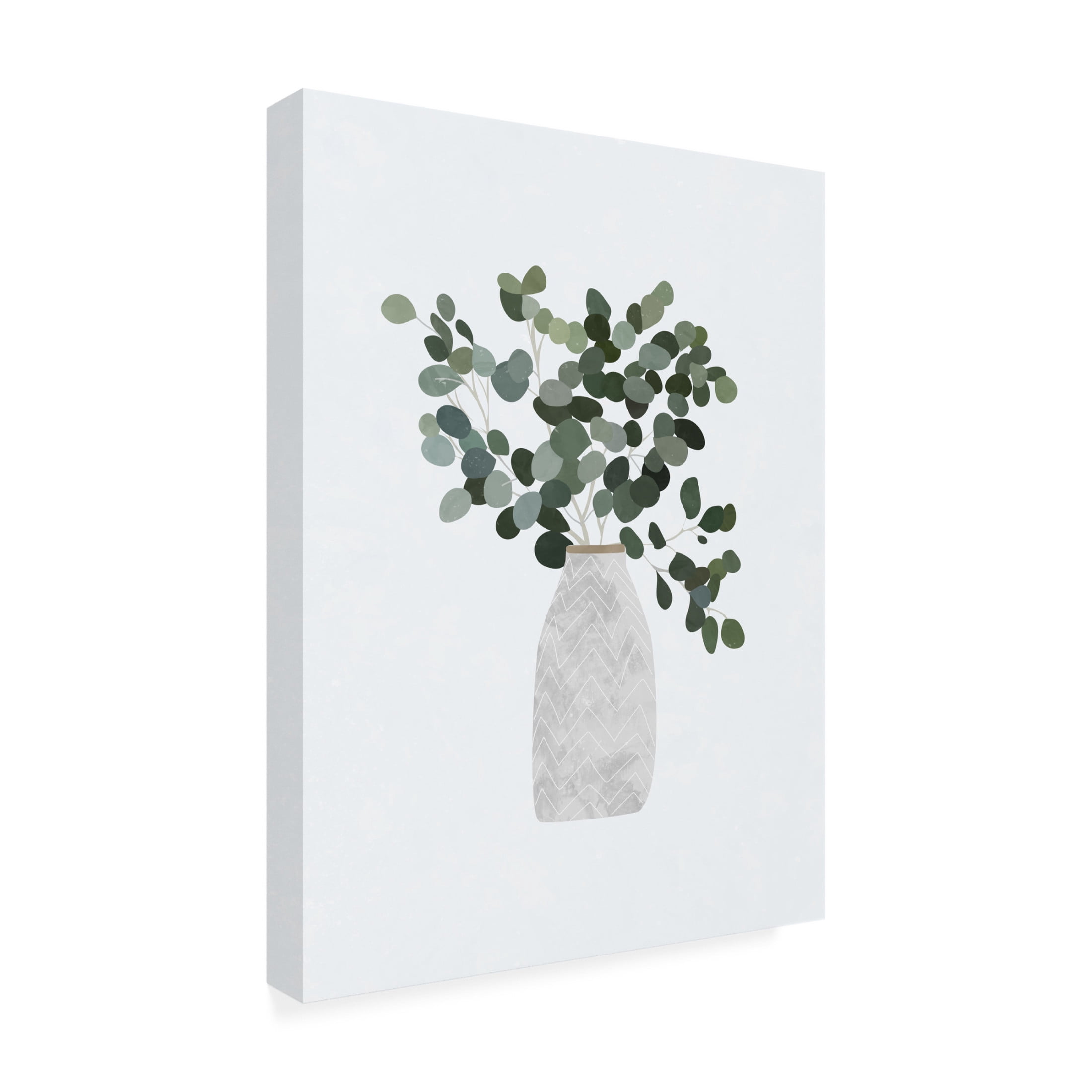 Trademark Fine Art Sarah Manovski Scandi Japandi House Plant 3 Canvas Wall Art