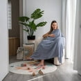 thumbnail image 4 of Comfy Cubs Muslin Swaddle Blankets - Neutral Receiving Blanket, Wrap for Boys & Girls (Pacific, Cedar, Sage, Blush), 4 of 6