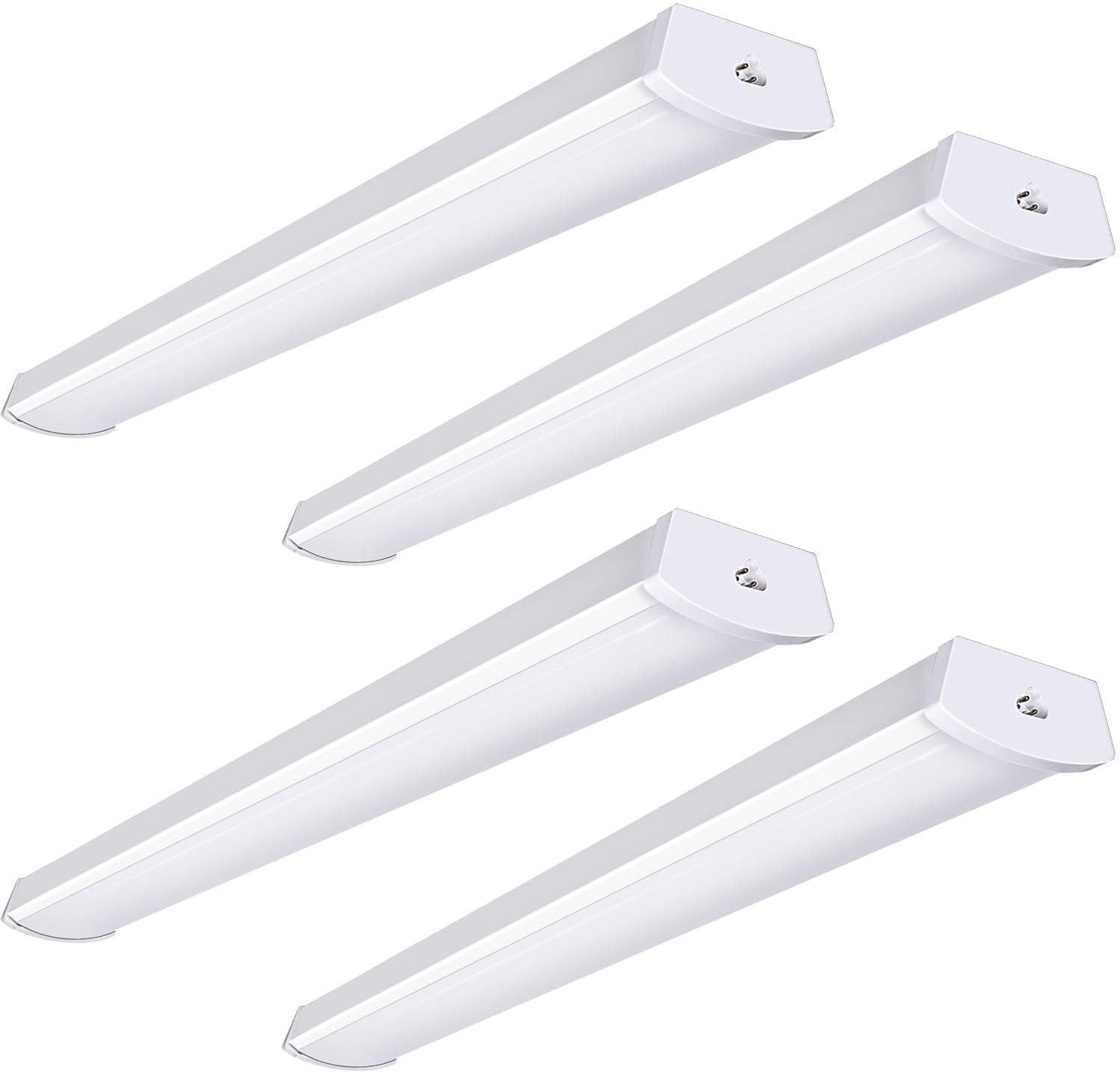 4FT LED Wraparound Shop Light for Garage, 40W 4000lm 4000K LED Wrap