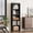 Black walnut color, variant on YQ JENMW Multi-Tier Freestanding Modular Bookcase, Versatile Storage Shelf Organizer for Home Office Living Room Adults
