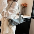 thumbnail image 4 of Bolso Mano Axila Bolsos Hobo Punk Correa Ajustable para Mujer, 4 of 9