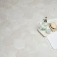 thumbnail image 2 of Bond Tile Palo Alto Hex Light Gray 5.5 in. x 6 in. Porcelain Floor and Wall Tile (5.38 Sq. Ft. / Case), 2 of 5