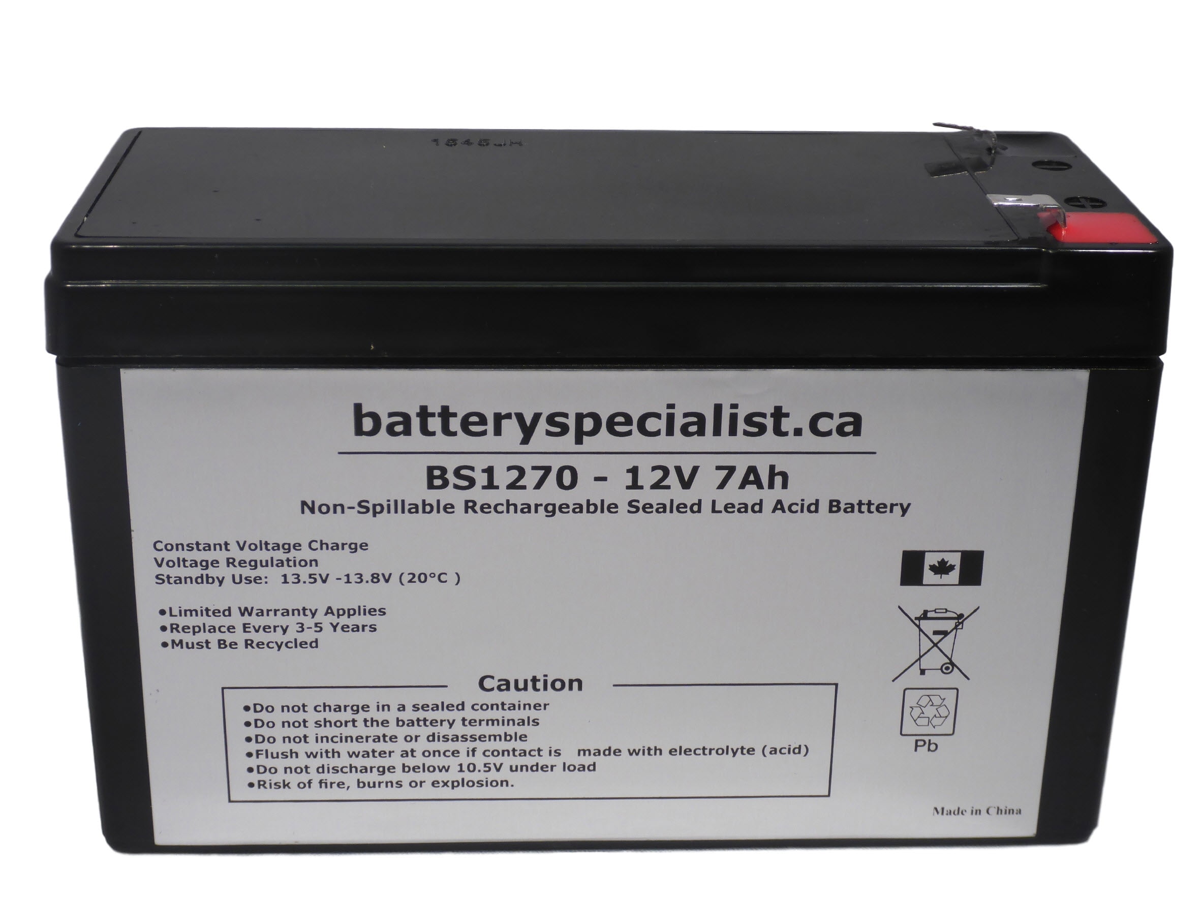 Batterie au Plomb Powery Batterie Rechargeable de Remplacement pour USV APC Back-UPS RS 1500 12V Lead-Acid 