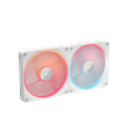 thumbnail image 2 of CORSAIR iCUE LINK LX140-R RGB 140mm PWM Reverse Fans Starter Kit - White - Reverse Fan Blade - Dual Light Loops - Easy iCUE LINK Connectivity - Magnetic Dome Bearing, 2 of 10