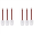 thumbnail image 1 of Pack de 6 Espátulas Silicona Resistente Al , Espátula Silicona, Espátula Raspadora Goma 10 Pulgadas, Uso Cocina B, 1 of 5