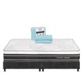 thumbnail image 1 of Colchón King SIze Cantabria Spring Air + Box + Juego de Sábanas Trinity, 1 of 8