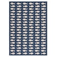 thumbnail image 2 of Safavieh Courtyard Navy Indoor Outdoor Rug - 5'3" x 7'7", 2 of 2
