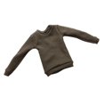 thumbnail image 3 of ajes de Muñeca de de Acción , Suéter de Punto con Cuello forma forma forma para Hombre Modelo de Cuerpo Gris cro Hugo camiseta de figura de acción masculina, 3 of 9