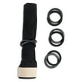 thumbnail image 3 of Thyme & Table Metal Napkin Rings Matte Black, 4-Piece Set, 3 of 5